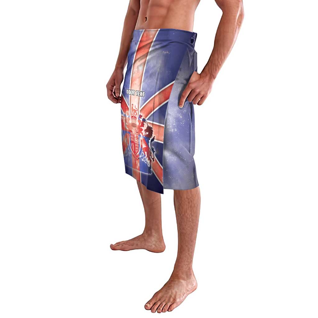 Personalized United Kingdom Lavalava British Lion Flag Style - Wonder Print Shop