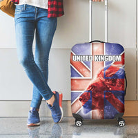 United Kingdom Luggage Cover British Lion Flag Style - Wonder Print Shop