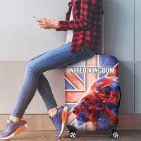 United Kingdom Luggage Cover British Lion Flag Style - Wonder Print Shop
