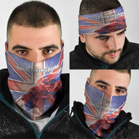 United Kingdom Neck Gaiter British Lion Flag Style - Wonder Print Shop