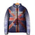 Personalized United Kingdom Padded Jacket British Lion Flag Style - Wonder Print Shop