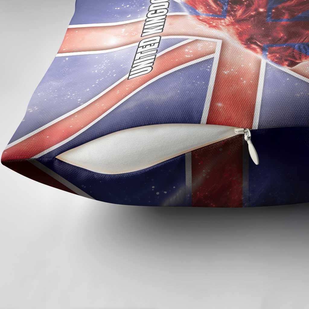 United Kingdom Pillow Cover British Lion Flag Style - Wonder Print Shop