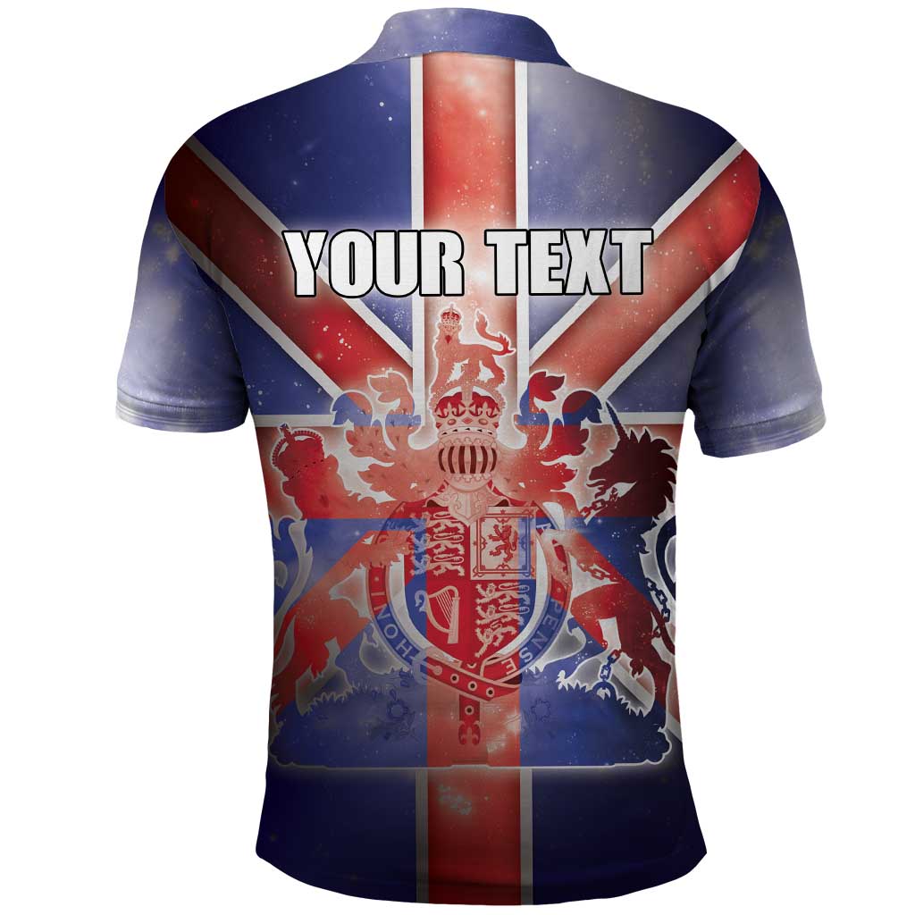 Personalized United Kingdom Polo Shirt British Lion Flag Style - Wonder Print Shop