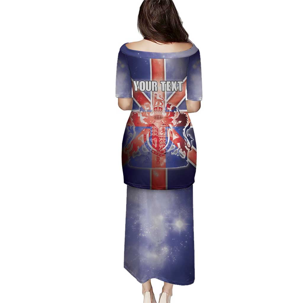 Personalized United Kingdom Puletasi British Lion Flag Style - Wonder Print Shop