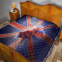 United Kingdom Quilt British Lion Flag Style - Wonder Print Shop