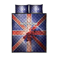 United Kingdom Quilt Bed Set British Lion Flag Style - Wonder Print Shop