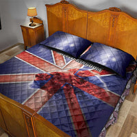 United Kingdom Quilt Bed Set British Lion Flag Style - Wonder Print Shop