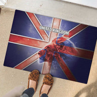 United Kingdom Rubber Doormat British Lion Flag Style - Wonder Print Shop