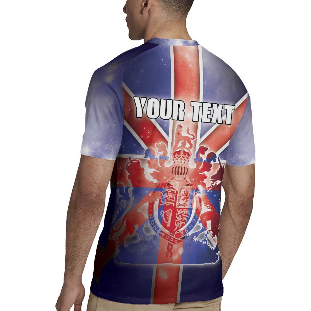Personalized United Kingdom Rugby Jersey British Lion Flag Style - Wonder Print Shop