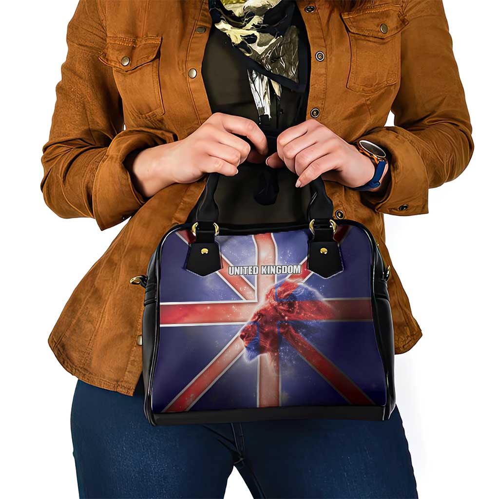 United Kingdom Shoulder Handbag British Lion Flag Style - Wonder Print Shop
