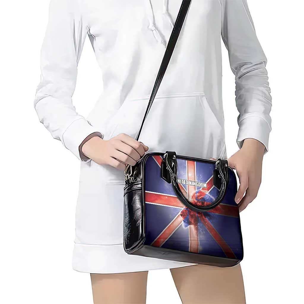 United Kingdom Shoulder Handbag British Lion Flag Style - Wonder Print Shop