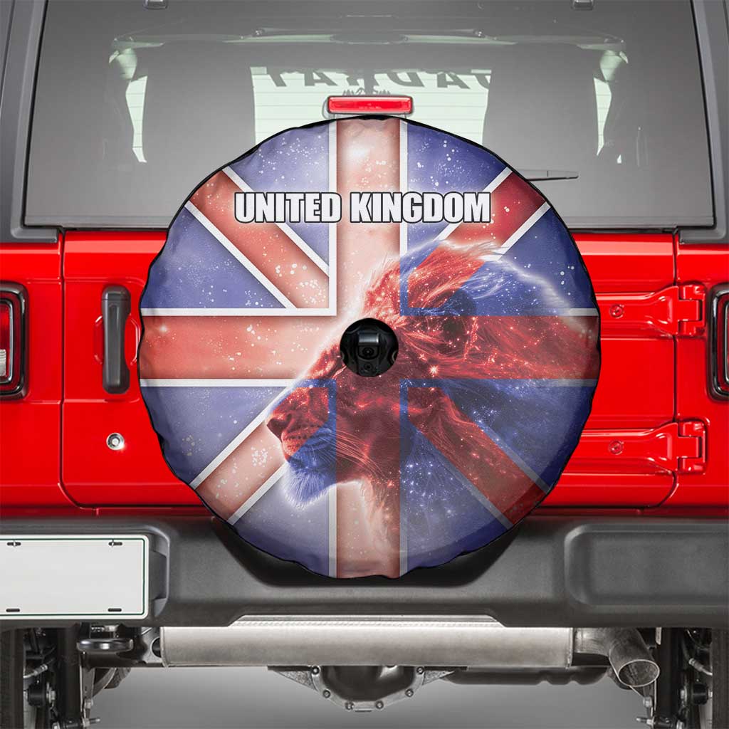 United Kingdom Spare Tire Cover British Lion Flag Style - Wonder Print Shop