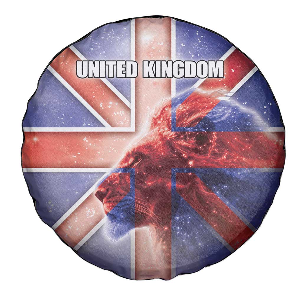 United Kingdom Spare Tire Cover British Lion Flag Style - Wonder Print Shop