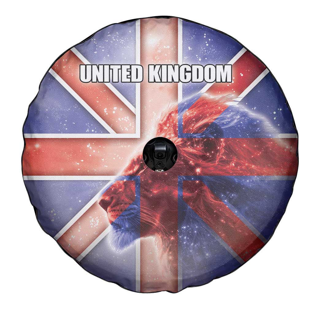 United Kingdom Spare Tire Cover British Lion Flag Style - Wonder Print Shop
