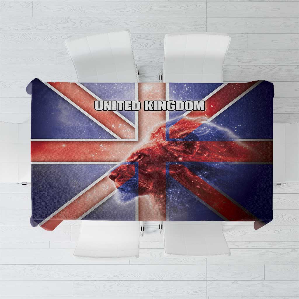 United Kingdom Tablecloth British Lion Flag Style - Wonder Print Shop