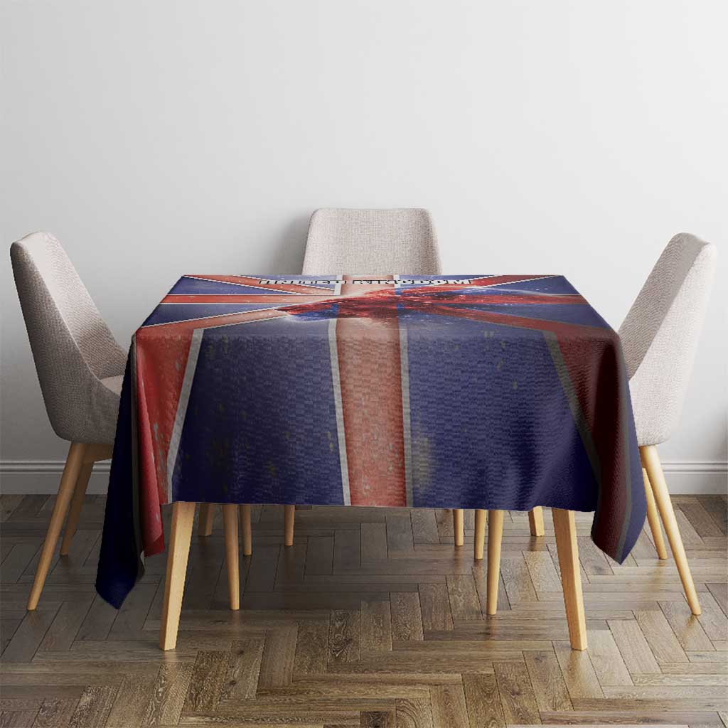 United Kingdom Tablecloth British Lion Flag Style - Wonder Print Shop