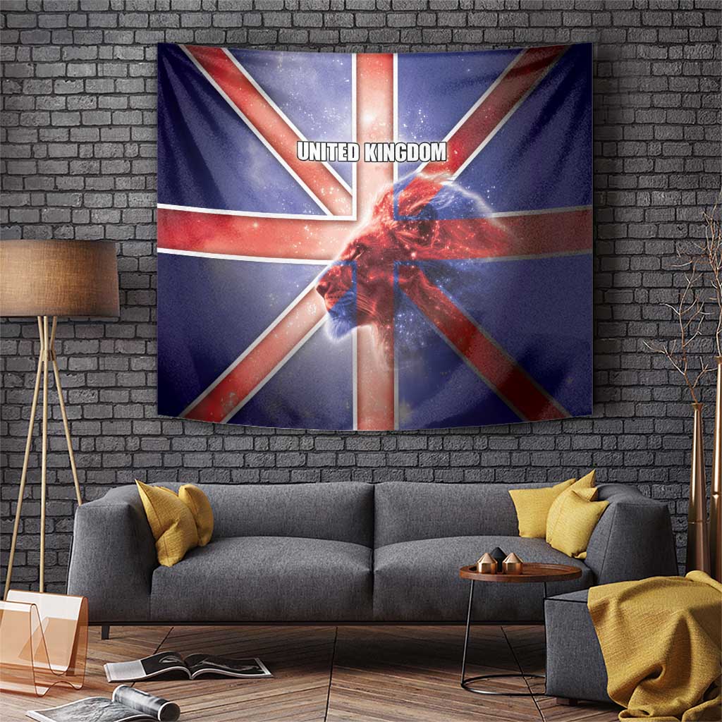 United Kingdom Tapestry British Lion Flag Style - Wonder Print Shop