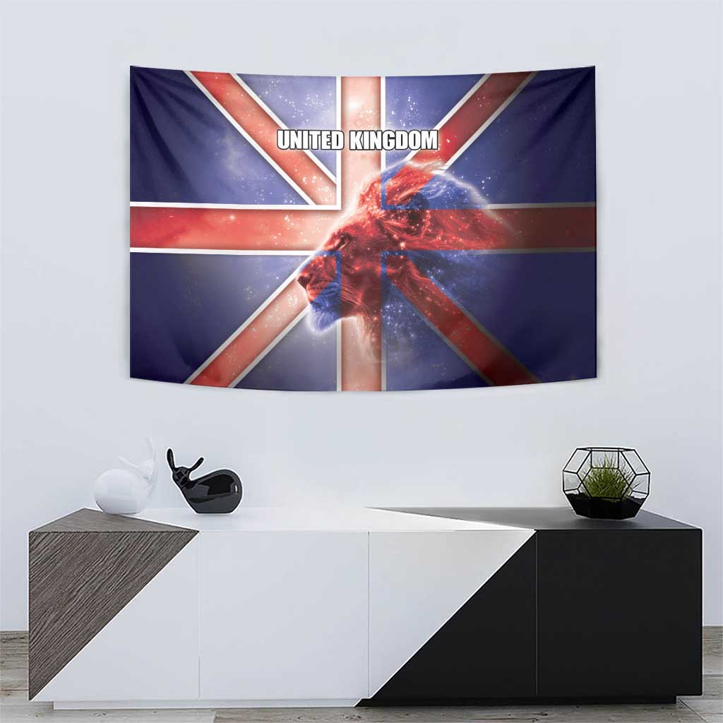 United Kingdom Tapestry British Lion Flag Style - Wonder Print Shop