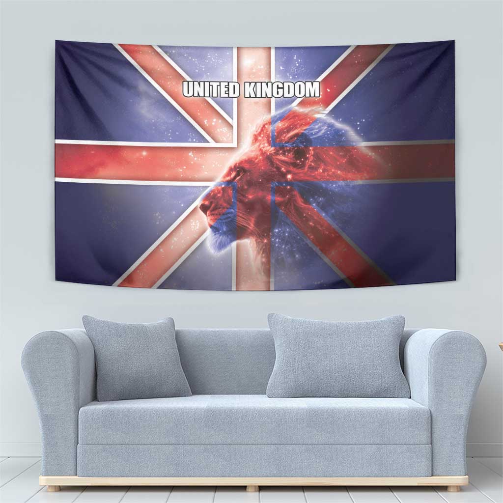 United Kingdom Tapestry British Lion Flag Style - Wonder Print Shop