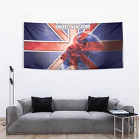United Kingdom Tapestry British Lion Flag Style - Wonder Print Shop