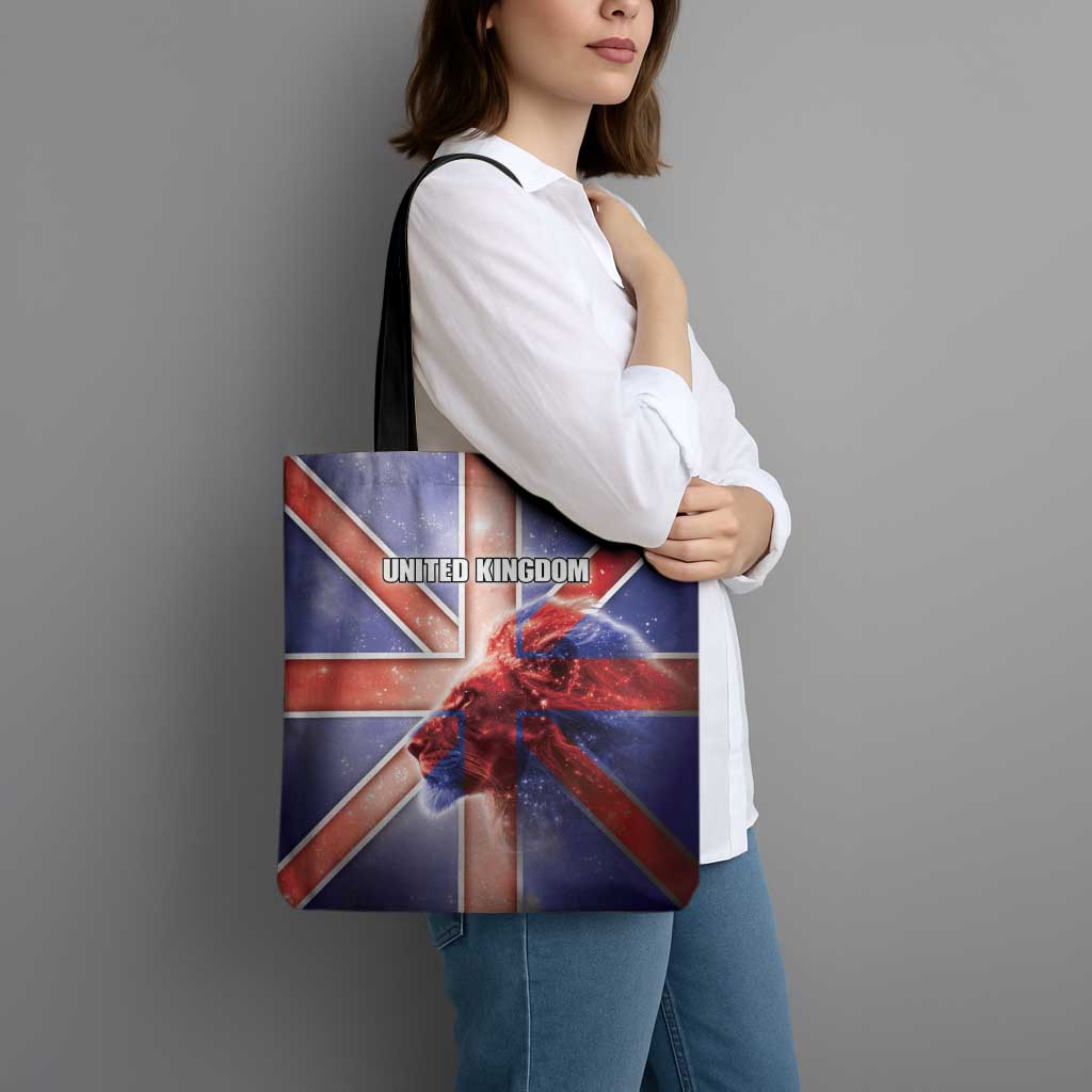 United Kingdom Tote Bag British Lion Flag Style - Wonder Print Shop