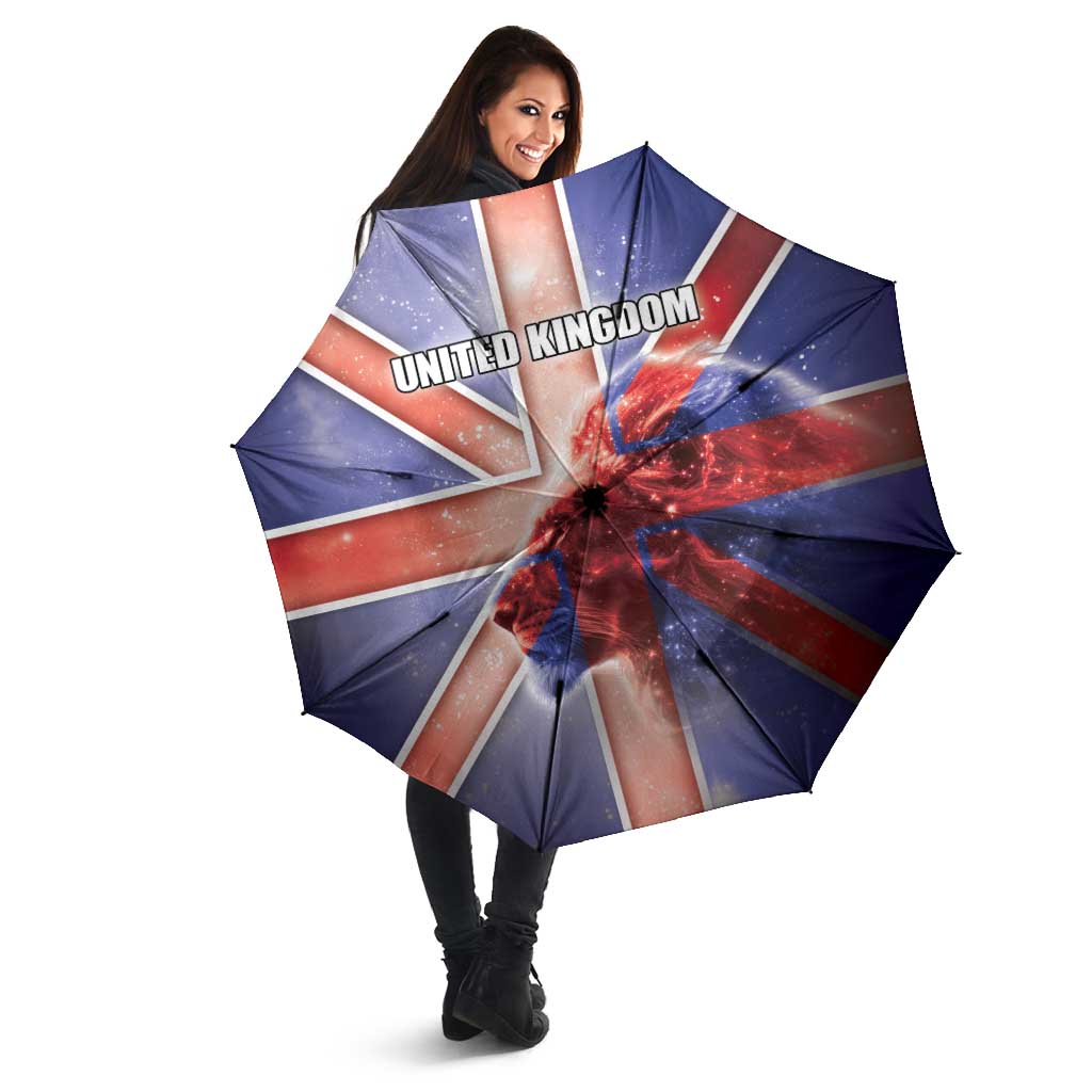 United Kingdom Umbrella British Lion Flag Style - Wonder Print Shop