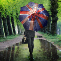 United Kingdom Umbrella British Lion Flag Style - Wonder Print Shop