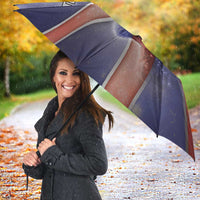 United Kingdom Umbrella British Lion Flag Style - Wonder Print Shop