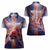 Personalized United Kingdom Women Polo Shirt British Lion Flag Style - Wonder Print Shop