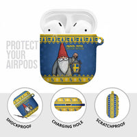 Sweden Christmas AirPods Case Tomte God Jul - Wonder Print Shop