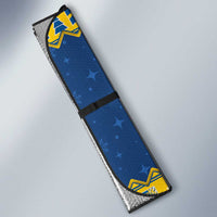 Sweden Christmas Auto Sun Shade Tomte God Jul - Wonder Print Shop