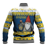Sweden Christmas Baseball Jacket Tomte God Jul - Wonder Print Shop
