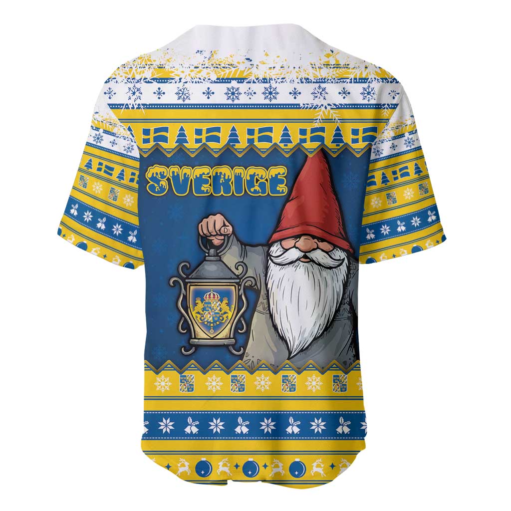 Sweden Christmas Baseball Jersey Tomte God Jul - Wonder Print Shop