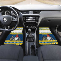 Sweden Christmas Car Mats Tomte God Jul - Wonder Print Shop