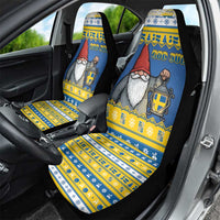 Sweden Christmas Car Seat Cover Tomte God Jul - Wonder Print Shop