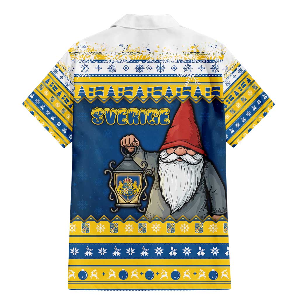 Sweden Christmas Family Matching Mermaid Dress and Hawaiian Shirt Tomte God Jul - Wonder Print Shop