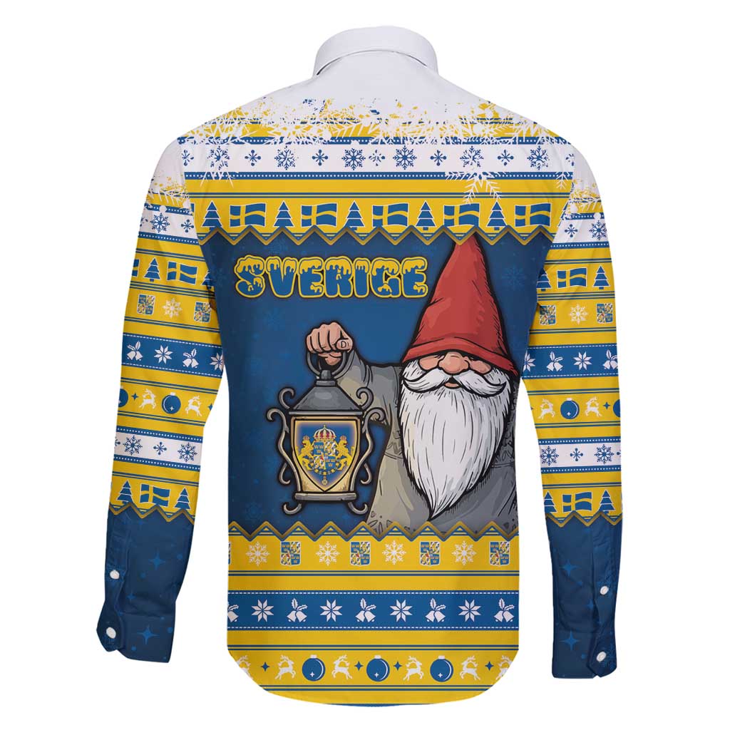 Sweden Christmas Family Matching Mermaid Dress and Hawaiian Shirt Tomte God Jul - Wonder Print Shop