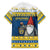 Sweden Christmas Family Matching Off The Shoulder Long Sleeve Dress and Hawaiian Shirt Tomte God Jul - Wonder Print Shop