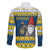 Sweden Christmas Family Matching Off The Shoulder Long Sleeve Dress and Hawaiian Shirt Tomte God Jul - Wonder Print Shop
