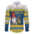 Sweden Christmas Family Matching Off Shoulder Short Dress and Hawaiian Shirt Tomte God Jul - Wonder Print Shop