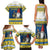 Sweden Christmas Family Matching Tank Maxi Dress and Hawaiian Shirt Tomte God Jul - Wonder Print Shop
