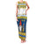 Sweden Christmas Family Matching Tank Maxi Dress and Hawaiian Shirt Tomte God Jul - Wonder Print Shop