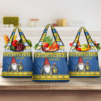 Sweden Christmas Grocery Bag Tomte God Jul - Wonder Print Shop