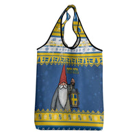 Sweden Christmas Grocery Bag Tomte God Jul - Wonder Print Shop