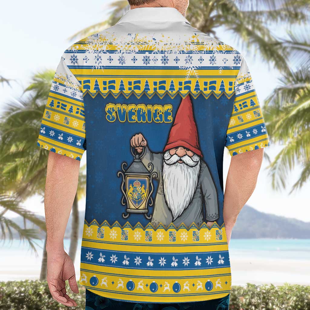 Sweden Christmas Hawaiian Shirt Tomte God Jul - Wonder Print Shop