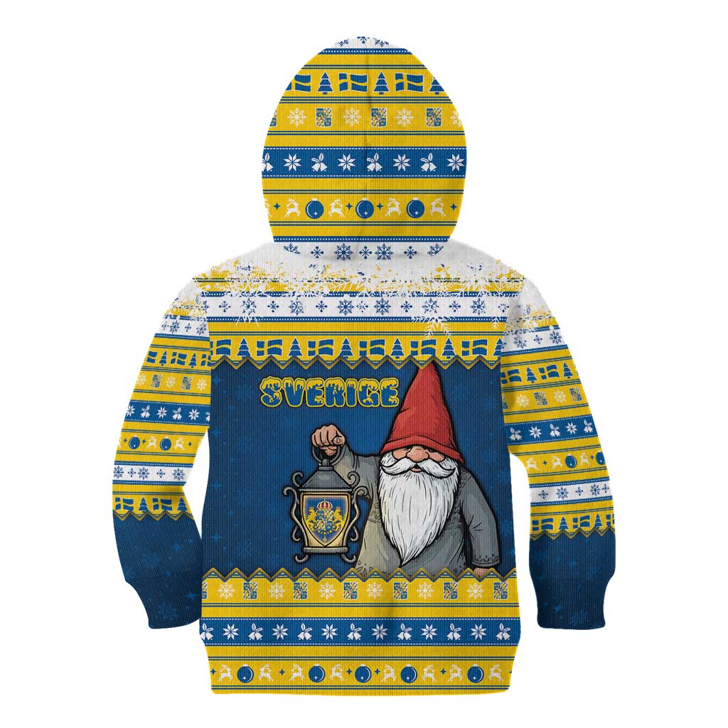 Sweden Christmas Kid Hoodie Tomte God Jul - Wonder Print Shop