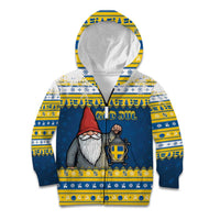 Sweden Christmas Kid Hoodie Tomte God Jul - Wonder Print Shop