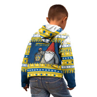 Sweden Christmas Kid Hoodie Tomte God Jul - Wonder Print Shop
