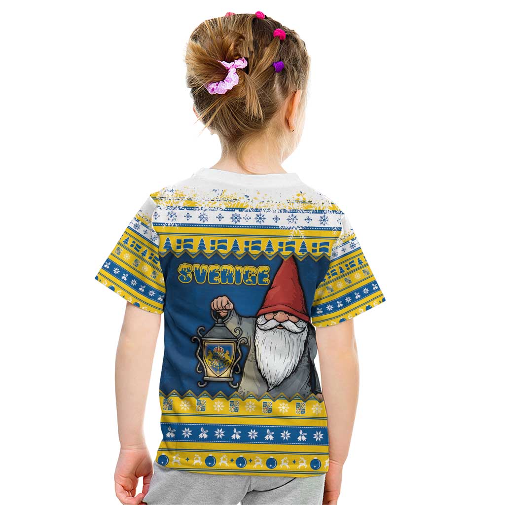 Sweden Christmas Kid T Shirt Tomte God Jul - Wonder Print Shop