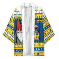 Sweden Christmas Kimono Tomte God Jul - Wonder Print Shop